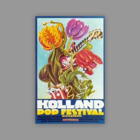 Holland Pop Festival 1970 by Alan Aldridge