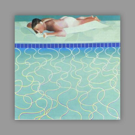 Sunbather by David Hockney